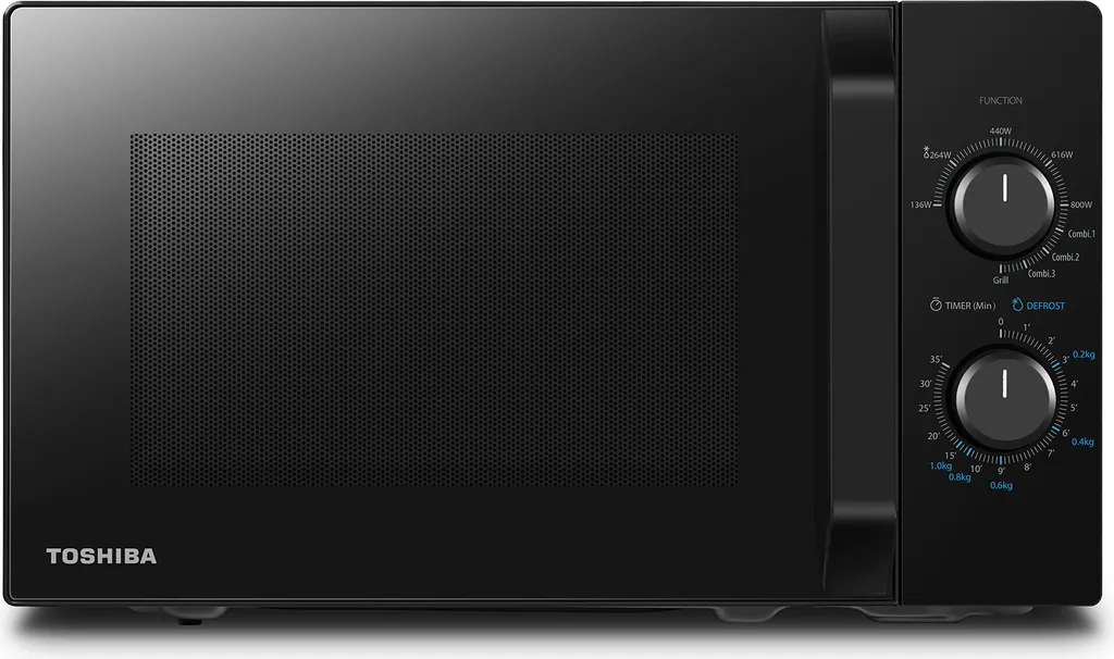 Toshiba Microwave Kitchen Appliances Microwave Oven Grill Combination Cooking Function 5 Power Levels 1000 Watts Black Powerful