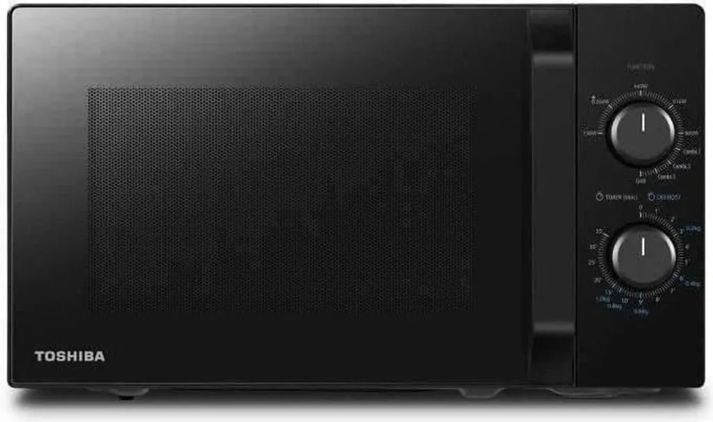 TOSHIBA Microwave Oven MW2-MG20P(BK) – Compact and powerful for any kitchen
