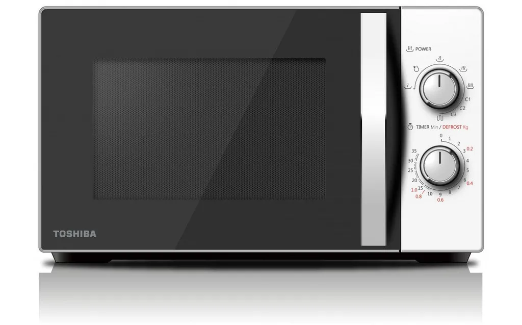 Toshiba MW-MG20P(WH) Microwave with Grill 20L 800W White