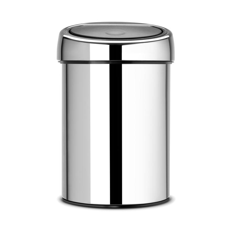 Brabantia Touch Bin Waste Basket 3 Liters