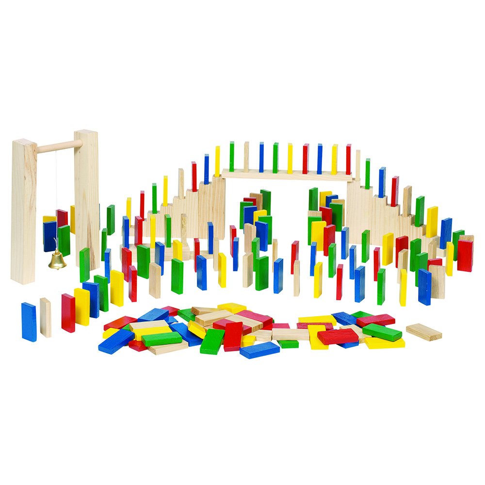 Goki Toys Pure Wooden Domino Rally