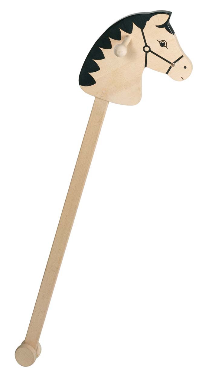 Goki Toys Pure Wooden Hobby Horse