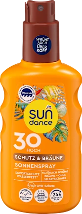 SUNDANCE Sun spray protection & tan SPF 30, 200 ml