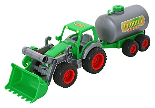 Wadder Tractor With Front Loader Tanker