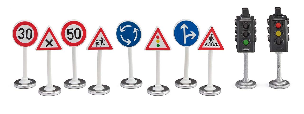 Siku Traffic Lights With Traffic Signs A