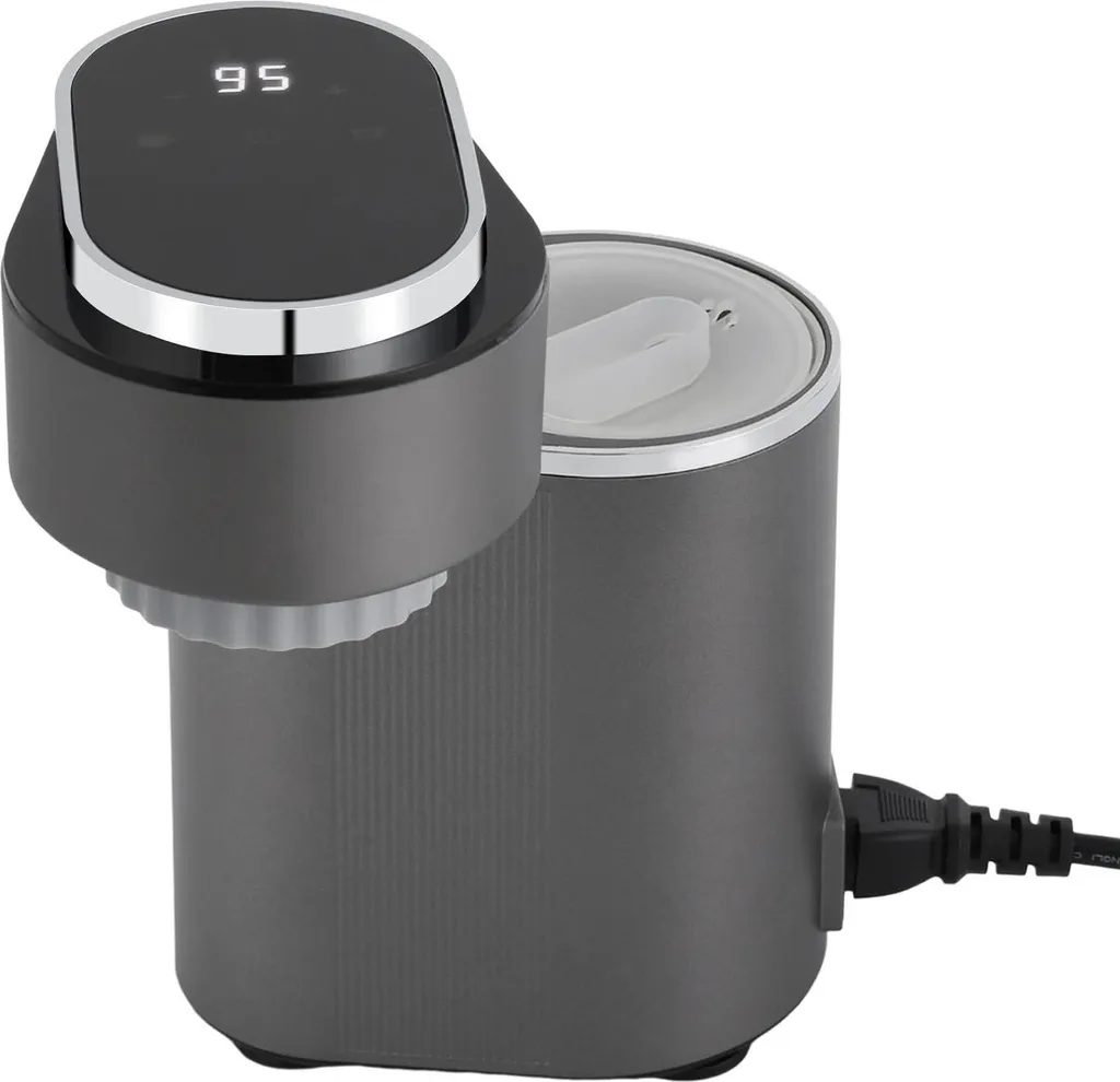 StarTech Portable Espresso Machine - Mini Coffee Maker 600W - Adjustable Temperature - Travel Model - For Espresso and Latte - Grey