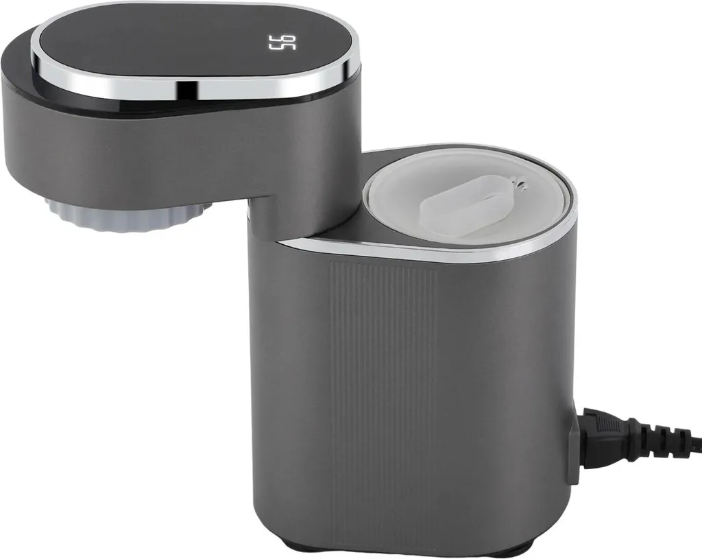 StarTech Portable Espresso Machine - Mini Coffee Maker - Temperature Control - Easy to Transport - Non-Slip Feet - Capacity under 5 Cups - Dark Grey