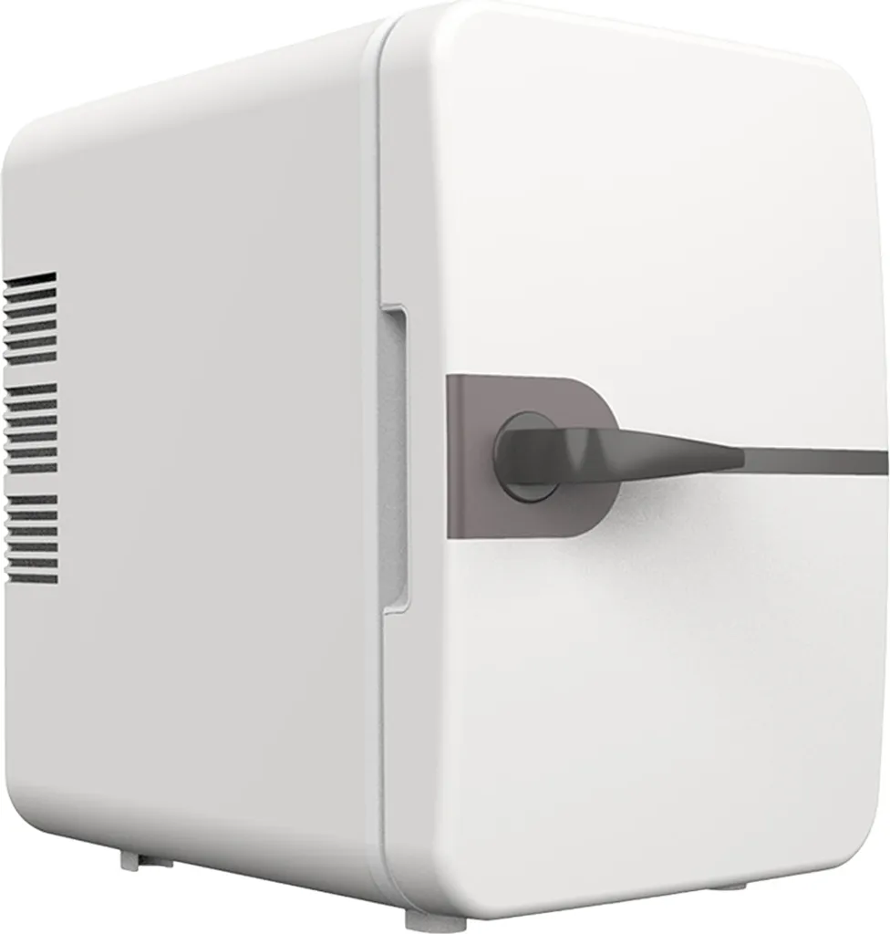Shienfir Portable small refrigerator, 6L, energy-saving, USB interface, low noise, compact size, portable beverage can cooler and warmer