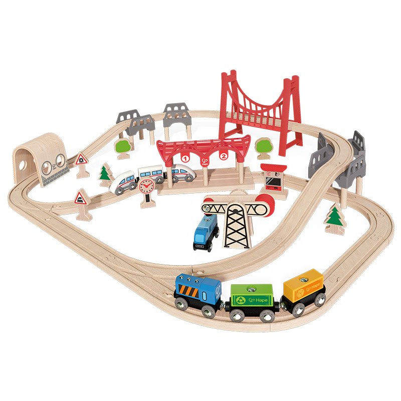Hape Train Set With Double Loop