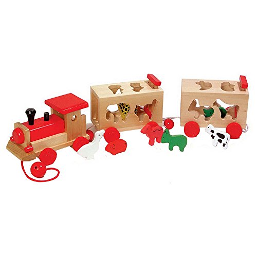 Small Foot by Legler Train With Animals