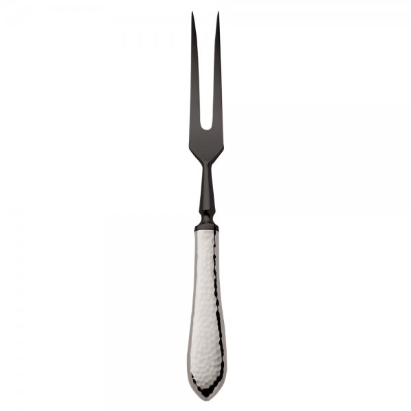 Carving fork Martelé Frozen Black Robbe & Berking