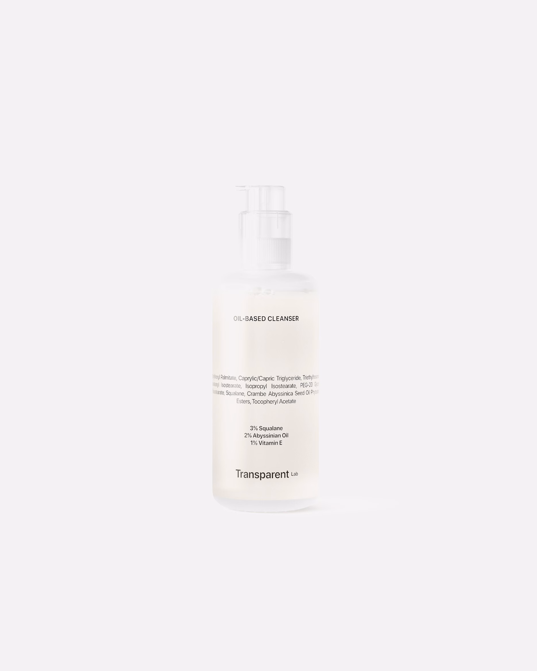 Transparent Lab OIL-BASED CLEANSER
