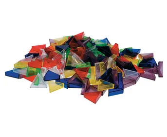 Transparent ECKO building blocks “large triangles”