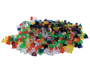 Transparent ECKO building blocks “small triangles”