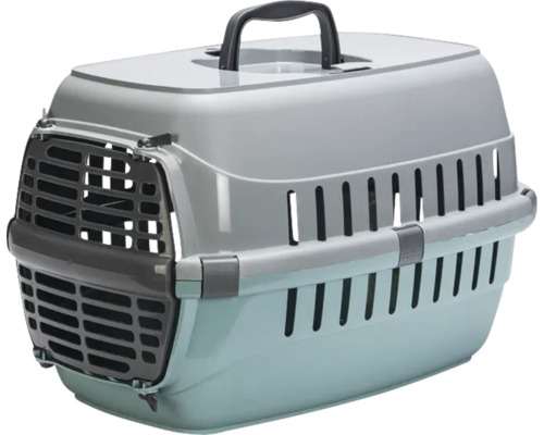 Transport box Karlie Eco Tourist 1 Aqua - 48 x 31 x 31 cm gray turquoise