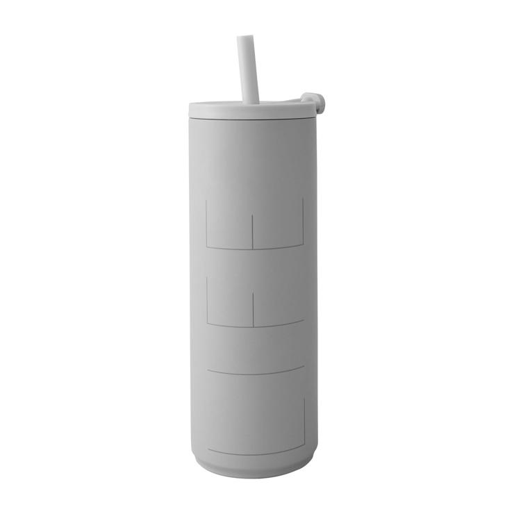 Design Letters Travel Life thermal cup with straw 50Cl