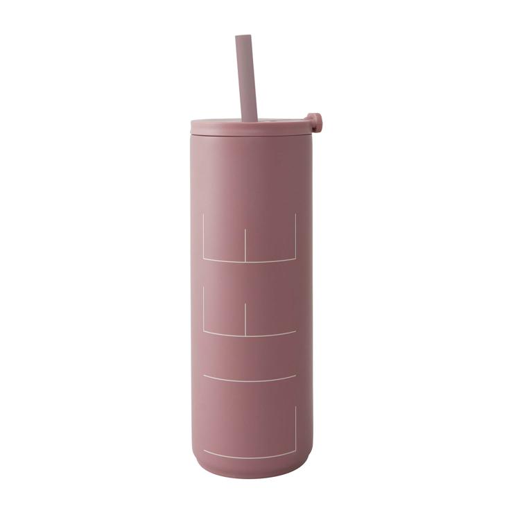 Design Letters Travel Life thermal cup with straw 50Cl