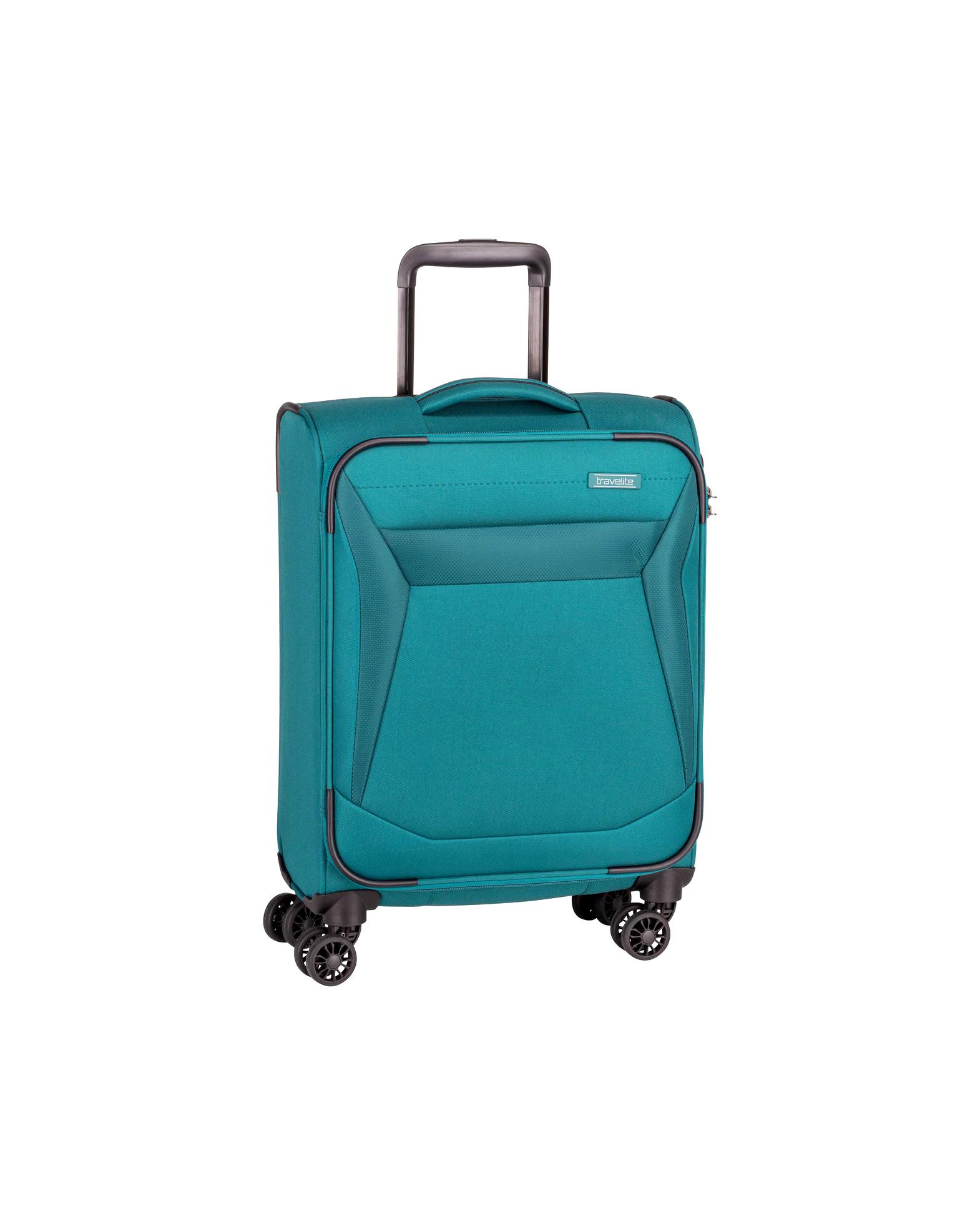 Travelite Trolley Suitcase & Trolley Chios 4w Trolley S Petrol