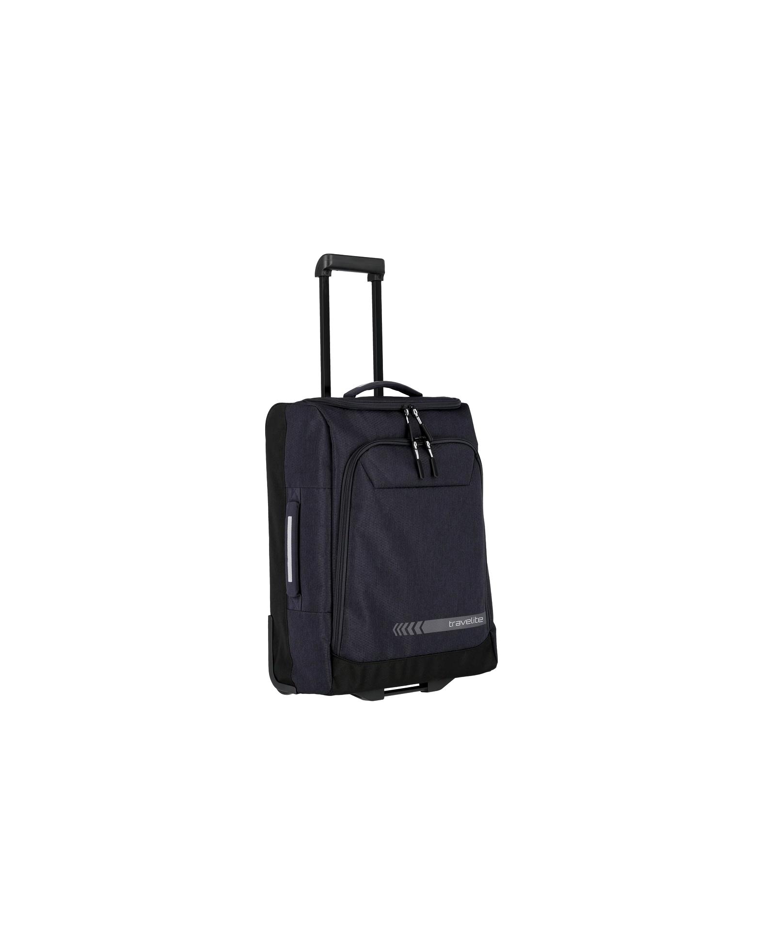 Travelite Trolley Travel Bag with Wheels Kick Off Wheeled Travel Bag S Dark Anthrazit