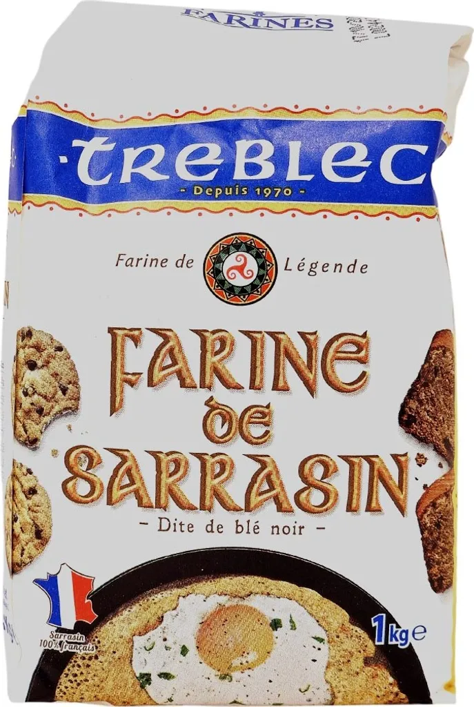 Moulin de Maure Treblec Farine de Sarrasin buckwheat flour 1 KG from France
