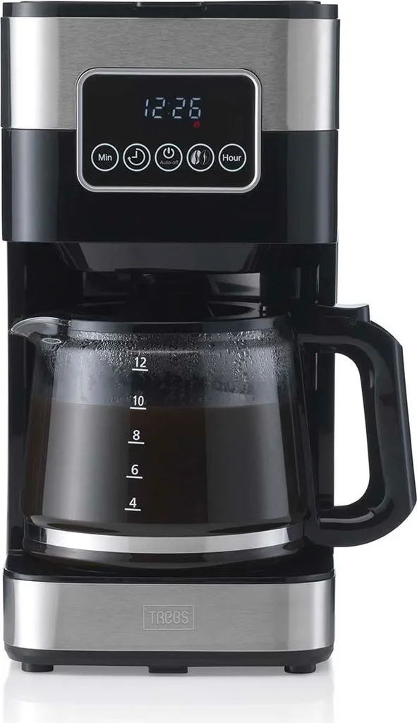Trebs 24100 - Filter Coffee Machine - 1.5L - Stainless Steel