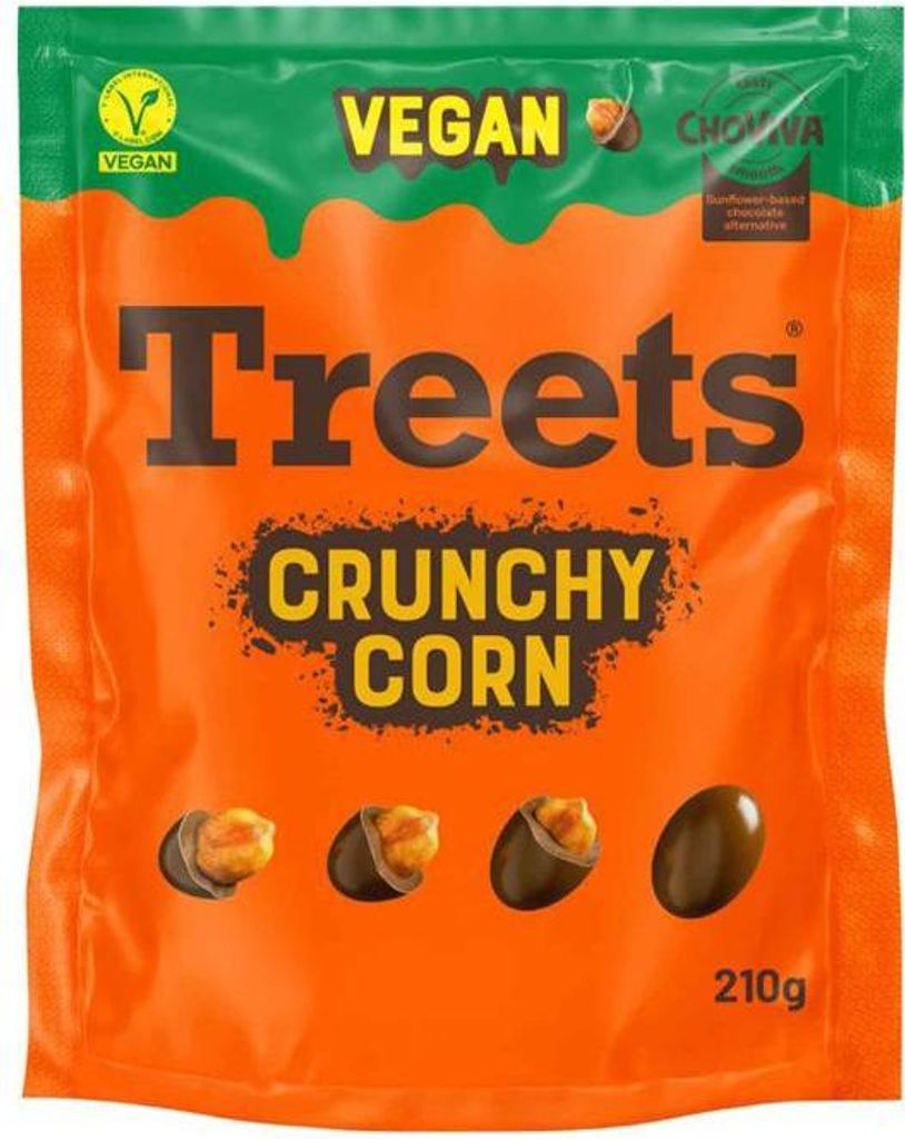 Treets Crunchy Corn ChoViva vegan 210g