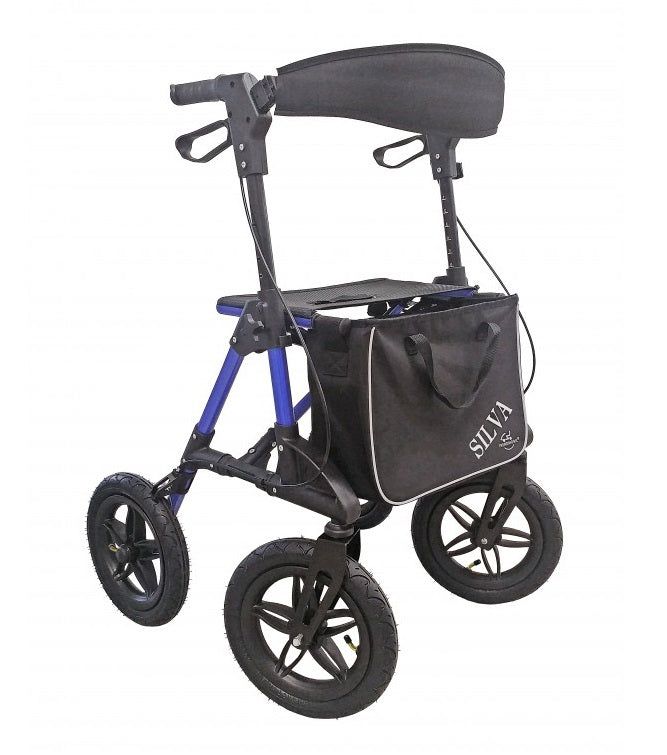 Trendmobil lightweight rollator Silva with pneumatic tires 1 St