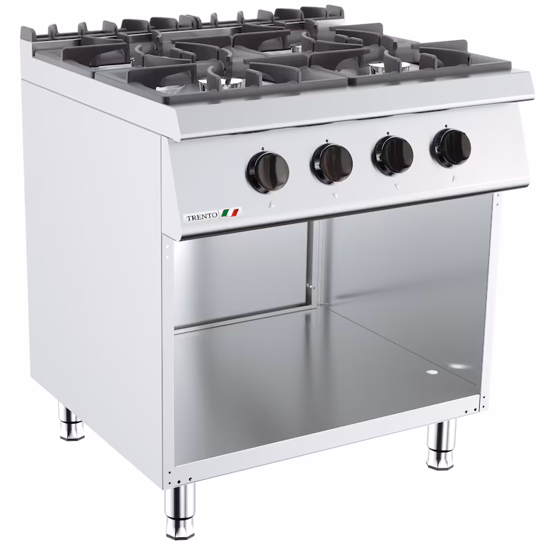 Trento Gastro freestanding gas cooker – 4 burners