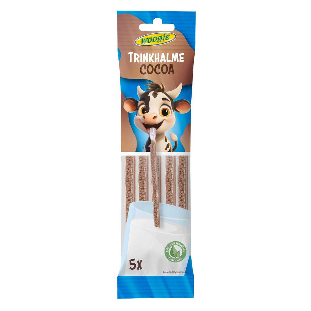 Woogie Drinking straws, 5-pack. 30g