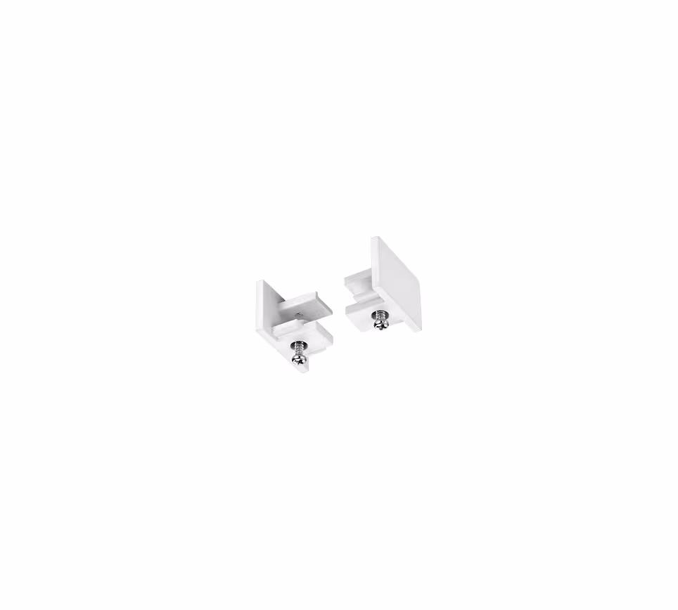 Trio Lighting Track System End Cap Set Duoline Track System