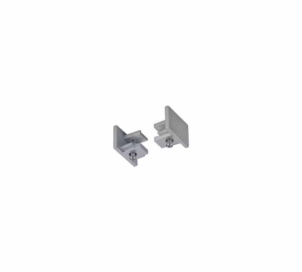 Trio Lighting Track System End Cap Set Duoline Track System