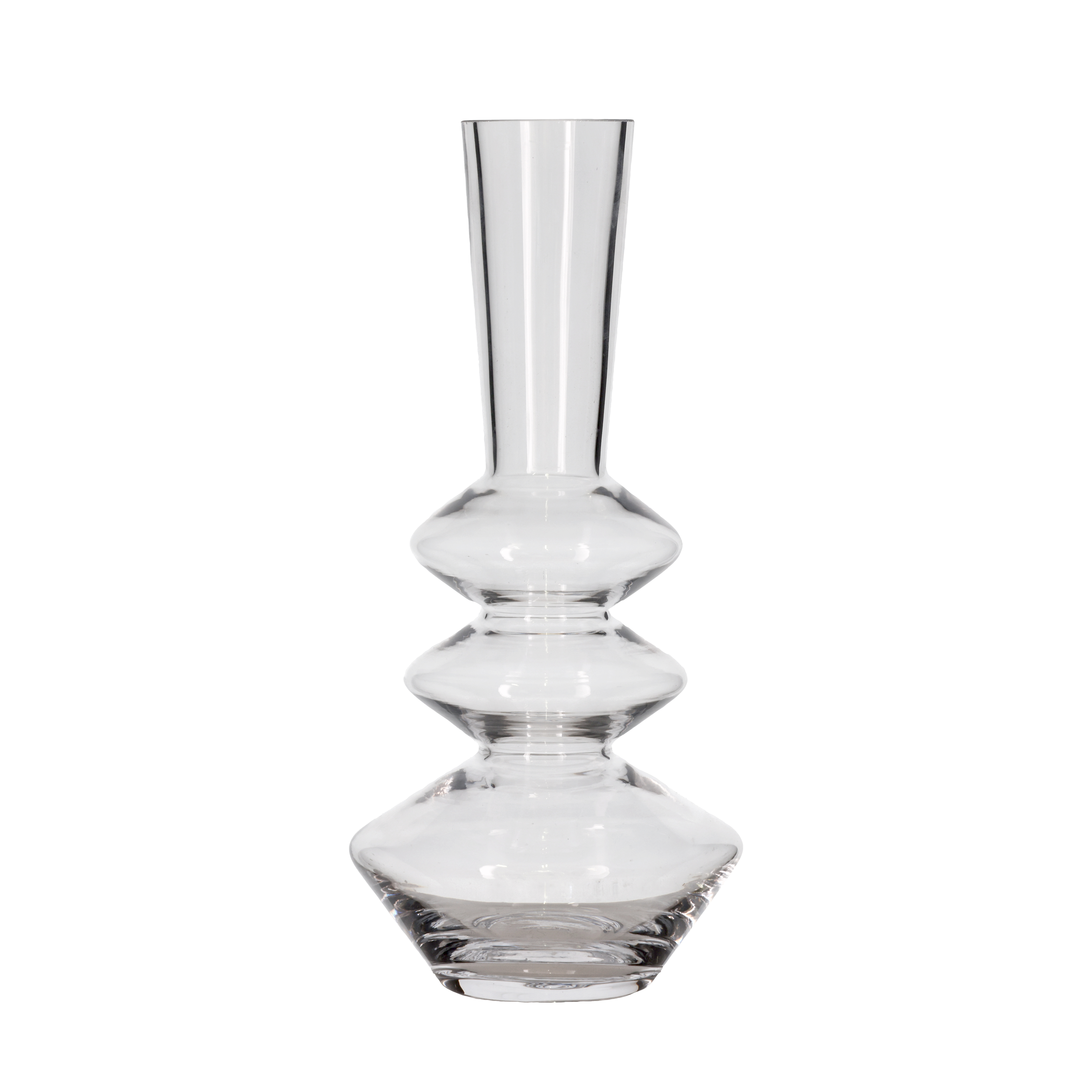 Villa Collection Trio Vase Ø14 cm, Transparent