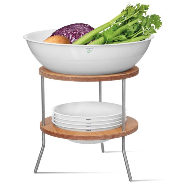 Tripod stand with bowls LAB by KPM