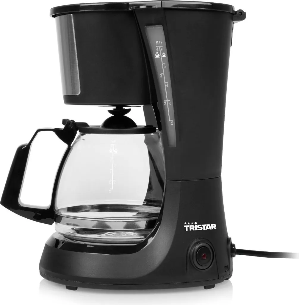 Tristar Haushaltsgeräte Tristar Filter Coffee Machine - 750 ml - For 6 cups - Anti-drip system & keep-warm function - 600 W - CM-1281