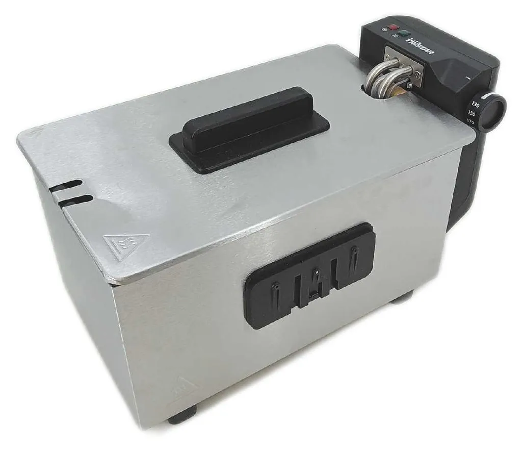 Tristar Haushaltsgeräte Tristar Stainless Steel Deep Fryer, 3L Capacity, Temperature Control 190°C, Cold Zone, Efficient Frying