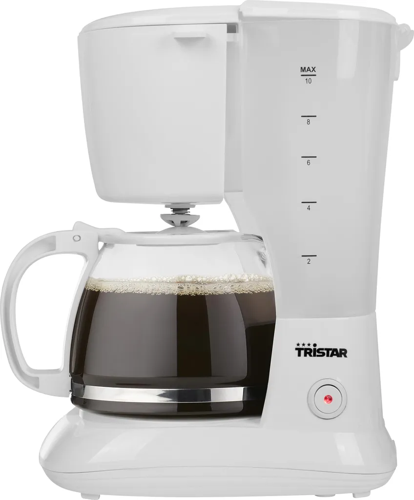 Tristar Haushaltsgeräte TRISTAR Coffee Maker CM-1252, 1.25L, 12-12 cups, 750W, white