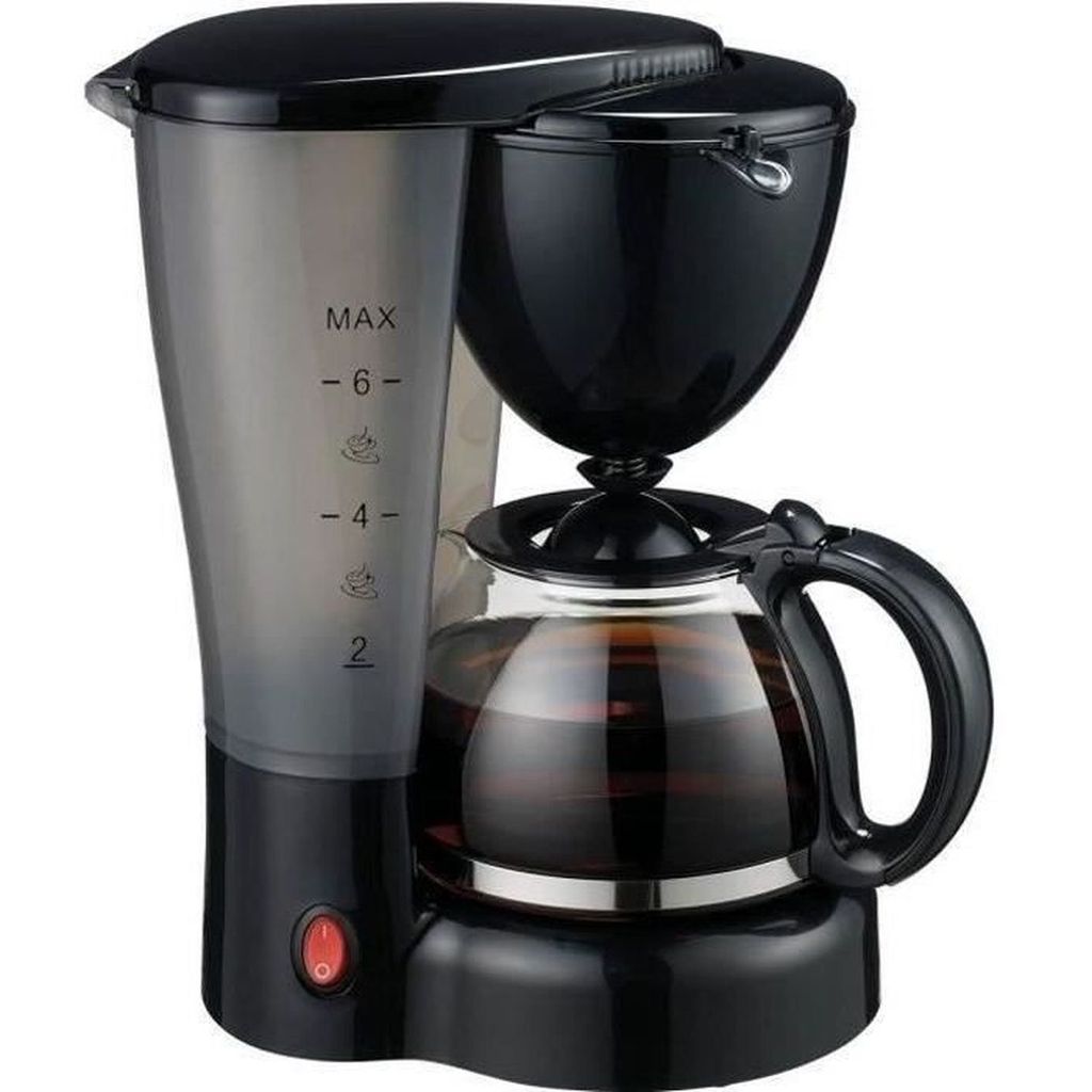 HTC Equipment 220611 drip coffee maker, black, 235 W, 6 cups
