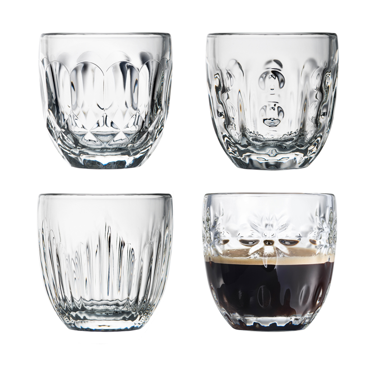 la-rochere Troquet espressoglas 10 cl 4 parts
