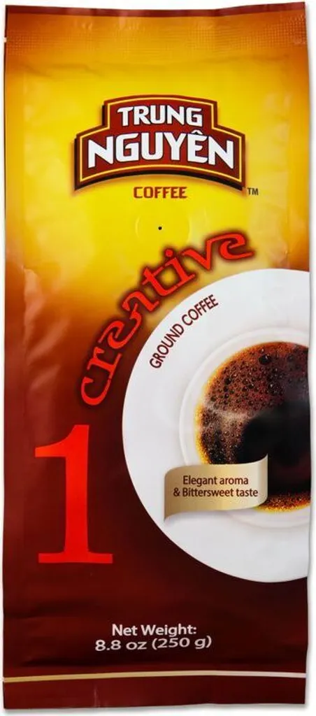 EasyCookAsia Trung Nguyen Robusta Ground Coffee 250g | Creative No. 1 | Vietnam