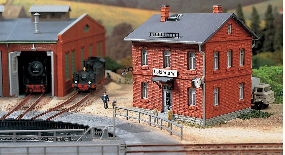 Auhagen Tt Locomotive Depot Administration House