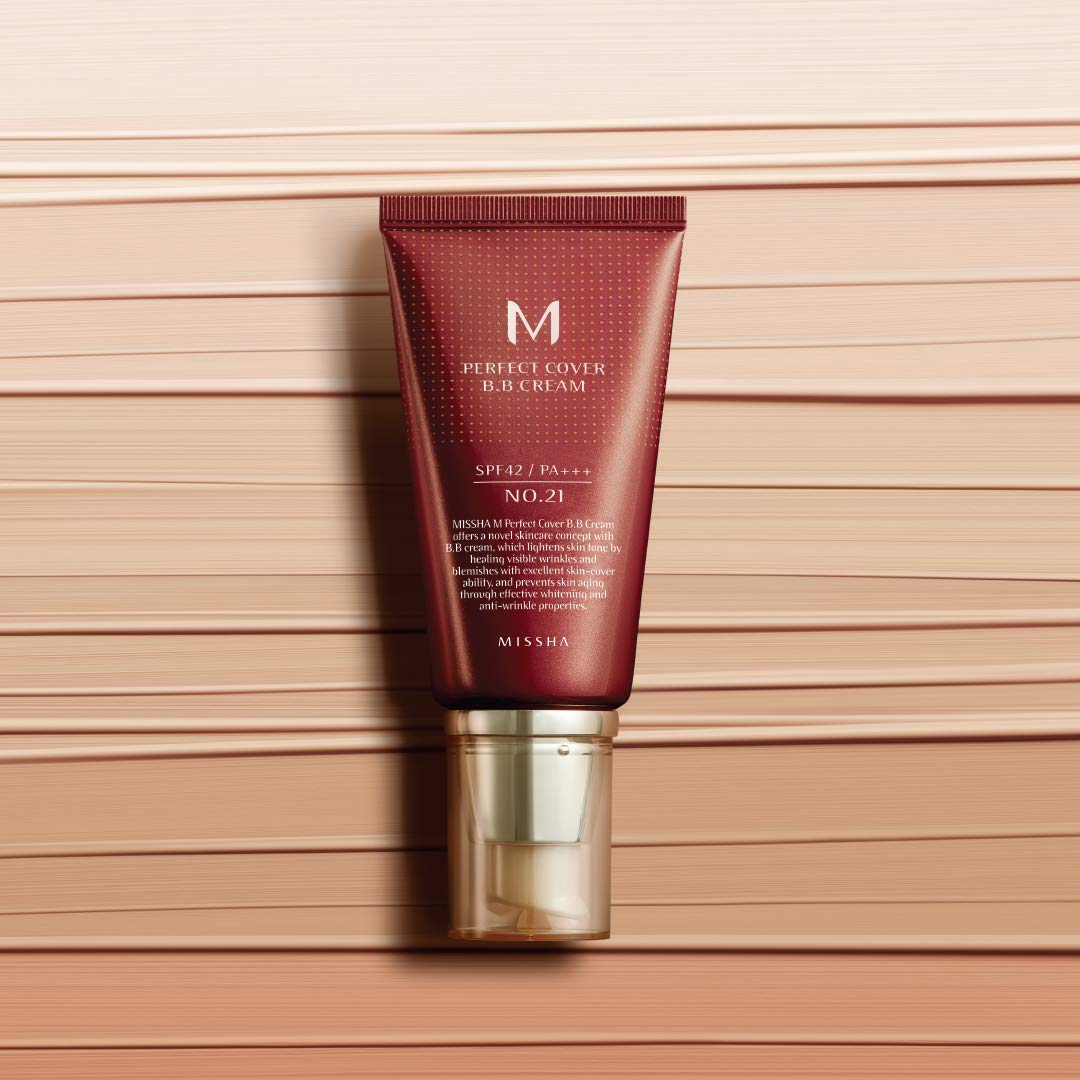 Missha M Perfect Cover Bb Cream SPF42 No. 21 / Light Beige, 20 ml