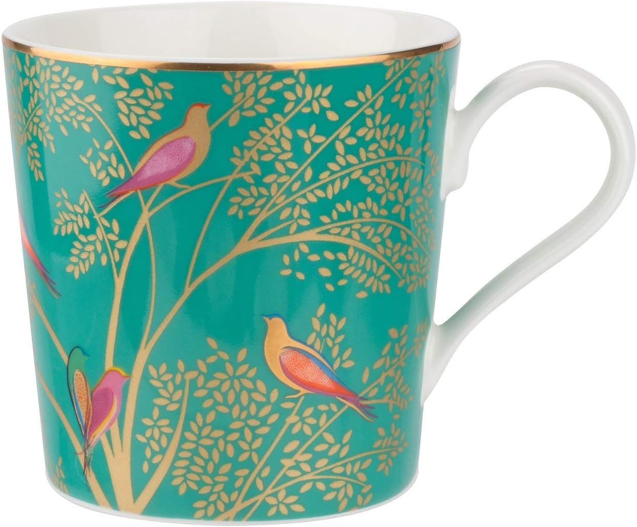 Sara Miller for Portmeirion Chelsea Mug, Ceramic Green, 120 x 150 x 95 cm