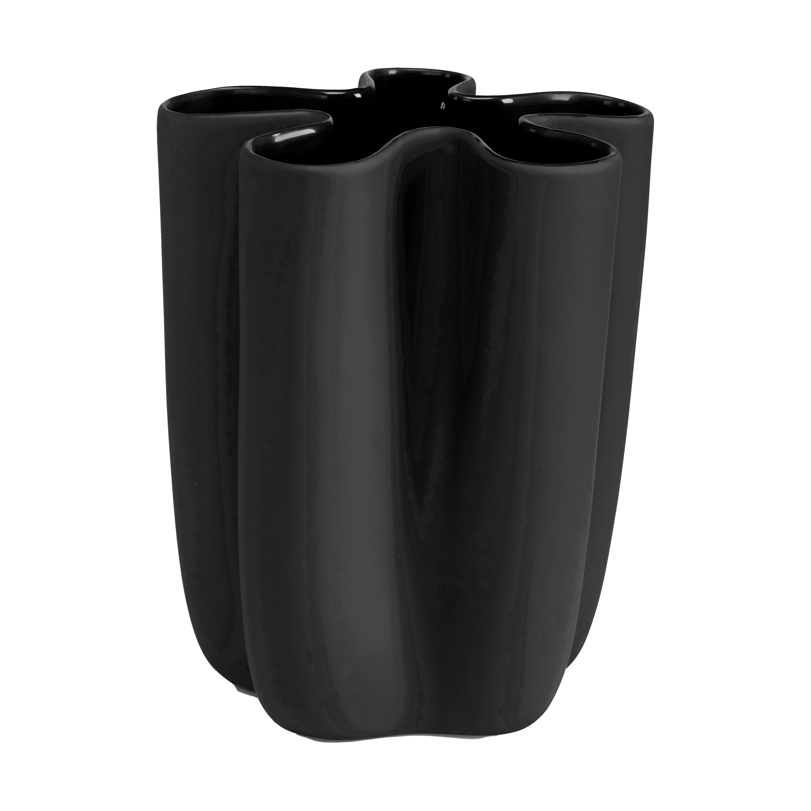 Tulipa Vase Black