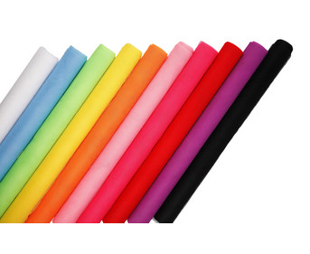 Tulle fabric on a roll, 10 colors, 5 m each
