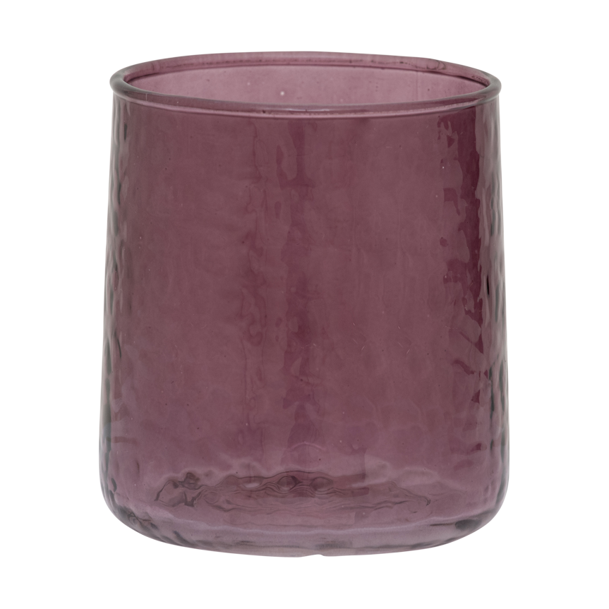 Tumbler Hammered Drinking Glass