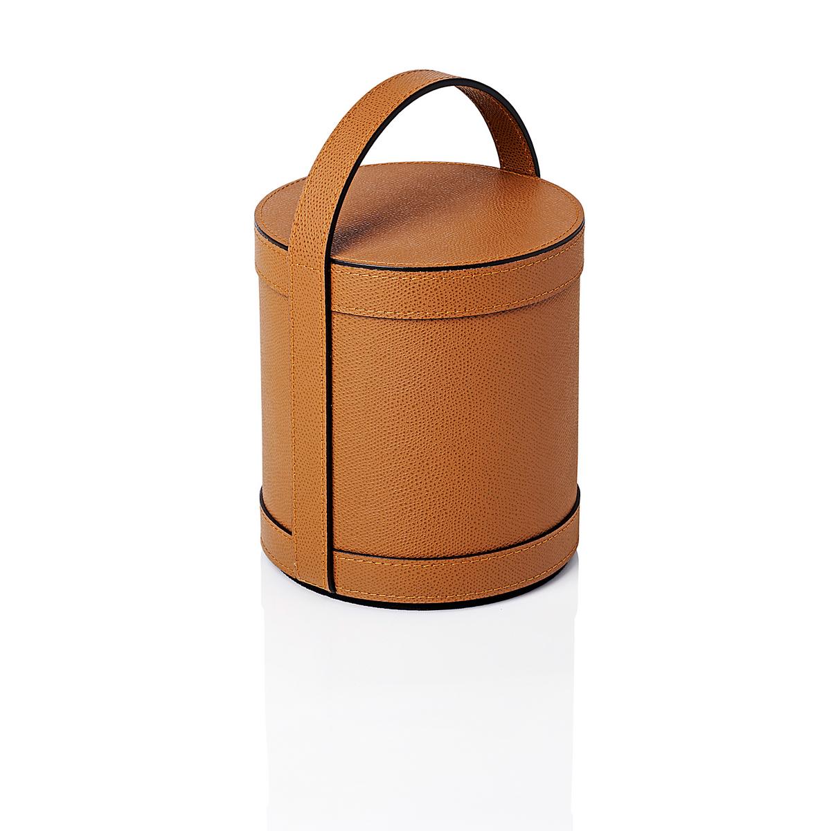 Doorstop bucket, tobacco by GioBagnara