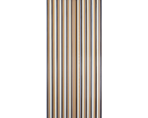 Conacord Door curtain stripes brown-beige 90x200 cm