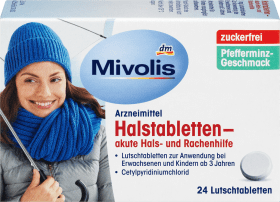 Mivolis Throat tablets - acute throat and throat aid, 24 pcs