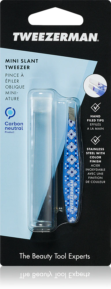 Tweezerman Mini Slant Tweezers with Slanted Ends mini