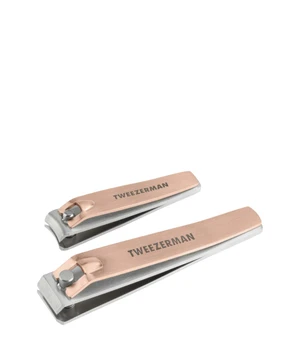Tweezerman Retail Collection Combo Clipper Set, Nail Clipper Set, Rose Gold